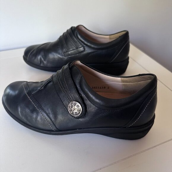 Finn Comfort Women's Galway Slip-On - Black 7.5 UK 10 US - Picture 5 of 9